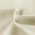 Hiasan Valance Curtains for Kitchen Blackout Thermal Insulated Solid Window Curtain Valance, Light Beige, 42 x 18 Inches, 1 Panel