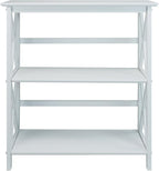 Casual Home 3-Shelf Montego Bookcase, White