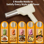 3 in 1 Electric Potato Ricer and Pasta Maker Machine, Multi Function Noodle Maker Potato Masher Sausage Maker and Stuffer for Home Kitchen, Powerful Motor Easy to Use and Clean