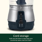 Cuisinart 5‑Cup Chop & Shred Food Processor, Compact Food Chopper, Easy‑Store Design, Silver FP-5