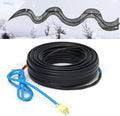 TDSF1 18ft Self-Regulating Heat Tape for Roof Ice Dams, ETL Certified, Suitable for Metal and Plastic Pipes, 120V