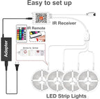 DAYBETTER Smart WiFi Led Lights, Tuya App Controlled, Compatible with Alexa and Google Assistant, Timer Schedule, RGB Strip Color Changing Décor for Bedroom Party Kitchen, 200ft