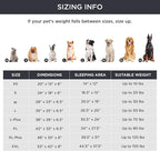 Bedsure Orthopedic Dog Bed for Medium Dogs - Waterproof Dog Sofa Beds Medium, Supportive Foam Pet Couch Bed with Removable Washable Cover, Waterproof Lining and Nonskid Bottom, Brown