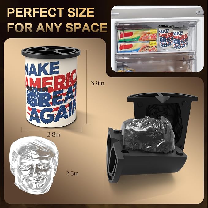 Clear Ice Ball Maker, Stainless Steel Clear Ice Cube Mold for Whiskey | Creates Crystal-Clear Round Ice Balls with Easy Release Silicone Mold, for Whiskey, Bourbon, Cocktails and Home Bar Drinks