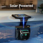 (2025 Upgrade) WYBOT S2 Solar Vision Robotic Pool Vacuum for Inground Ground Pools, AI Vision Pool Cleaner, Smart Auto Return/Parking & Charge, Enhanced Scheduled Cleaning, App Support