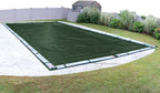 Robelle 30 x 50 ft Heavy Duty Green Winter Pool Cover for Inground Pools, 5 ft Overlap (35 x 55 ft Cover Size), Solid 8 x 8 Scrim, 2.36 oz/yd2, 10-Year Warranty, Style: 323050R