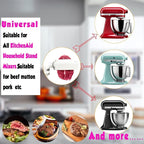 [UPGRADE] Meat Tenderizer Attachment for All KitchenAid Household Stand Mixers- Mixers Accesssories [No More Jams,No More Break,Easier to clean]