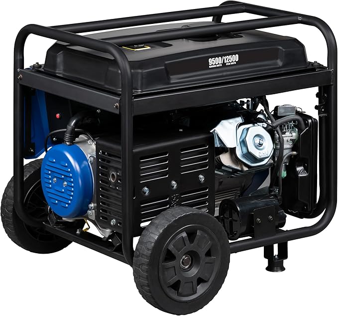 Westinghouse 12500 Peak Watt Home Backup Portable Generator, Remote Electric Start with Auto Choke, Transfer Switch Ready, Gas Powered, CO Sensor