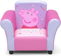 Delta Children Kids Character Upholstered Chair, Peppa Pig
