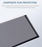 Flexible Solar Panel kit 200W 12V,2PCS 100W Monocrystalline Module,20A Charge Controller,Extension Cable Off-Grid Charger for RV Boat Van Car Curve Surfaces (200W Solar KIT)
