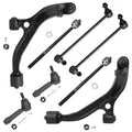 Detroit Axle - Front 8pc Suspension Kit for 2001-2004 Chrysler Town & Country Dodge Grand Caravan, 2001-2003 Voyager, 2 Lower Co