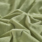 Sage Velvet Comforter Sets Solid Sage Green Flannel Bedding Set 3 Pieces Comforter Set Twin Size Sage Green Velvet Blanket Warm Winter Bedding Set(Sage Velvet, Twin(68'' 90''))