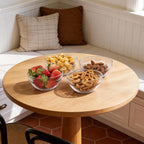 8.5 oz Clear Glass Bowl, Small Prep Bowls for Prepping Ingredients, Dishwasher and Microwave Safe, Stackable, Set of 6