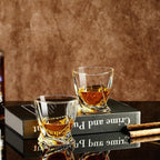 PARACITY Whiskey Glasses Set of 2, Old Fashioned Cocktail Glass, 10 OZ Whiskey Glasses, Bourbon Glasses, Rocks Glasses for Scotch, Liquor Vodka, Bourbon, Whiskey Gifts for Men, Husband, Boyfriend | Old fashioned glassware has a 3.54 in wide profile for...