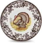 Spode – Woodland – Turkey Luncheon Plate - Brown/White