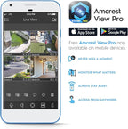 Amcrest 5MP POE Camera, Outdoor Vandal Dome Security POE IP Camera, 5-Megapixel, 98ft NightVision, 2.8mm Lens, IP67, IK10 Resistance, MicroSD 256GB (Sold Separately), Cloud, NVR (IP5M-D1188EB-28MM)