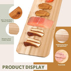 6 Pcs XL XXL Large Rounded Corners Cedar Planks for Grilling Thicker Full Filet of Meat Fish Veggies Adding Smoke and Flavor Soaking Fast for Thanksgiving Christmas
