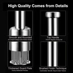 Stainless Steel Meat Tenderizer Tool, 21 Sharp Needles, Meat Piercing, Tenderizing Steak, Beef, Chicken, Pork, Barbecue, Marinating, Small Meat Grinder