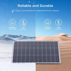 200W Solar Panel, 2Pcs 12V 100 Watt Solar Panel with High-Output Design, High Efficiency Monocrystalline PV Module,Ideal for RV, Van,Camping, Marine, Rooftop,Home, Farm, Off-Grid (2PCS)