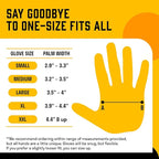 Hey Grill Hey Pitmaster Gloves | BBQ Gloves | Heat Protection up to 500°F or 260°C | High Temp Resistance | Fireproof Glove for Grilling Smoking Barbecue | Washable Mitts | Waterproof | Size - XXL