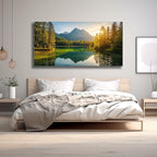 Yuaxker Large Nature Pictures Wall Decor Green Landscape Posters Modern Inspirational Wall Art Trendy Wall Prints Artwork for Living Room Bedroom Dining Room Office Home Decor 30x60inch