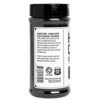 Hardcore Carnivore Black | All-Purpose Beef Seasoning Rub, 13oz Shaker | Texas-Made Classic Coarse Rub with Activated Charcoal - Blend for Steak, Brisket, Burgers, BBQ, Grilling and Smoking MSG Free