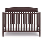 Graco Benton 5-in-1 Convertible Crib (Espresso) – GREENGUARD Gold Certified, Converts from Baby Crib to Toddler Bed, Daybed and Full-Size Bed, Fits Standard Full-Size Crib Mattress