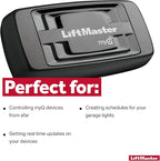 LiftMaster 828LM - Internet Gateway - Only Works with LiftMaster Security+ 2.0 Garage Door Openers - Smart Control for MyQ-Enabled Devices Including Garage Door Openers & Gate Operators
