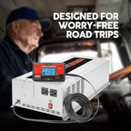 TUNDRA M Series - Power Inverter - Modified Sine Wave 2500W / 24 Volts DC to 120 Volts AC - M2524