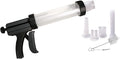 Weston Original Jerky Gun Jr , Plastic Tube Holds 1lb of Ground Meat, Dishwasher Safe,White