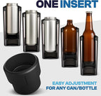 Frost Buddy XL Can Cooler - Fits 12-24 oz Cans (Love Sparks) | Keeps drinks chilled 12+ hrs | No sweat, no condensation | Fits slim & standard cans | Durable, portable design