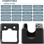 AR-PRO The Exact Replacement 585195MA Worm Bracket for Snow Throwers (Black) - Compatible with Murray Snow Throwers and Craftsman Gas Snow Blowers - Restore Snow Thrower Peak Performance