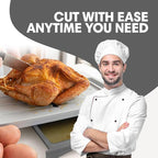 Karving King Plus Large Cutting Board - Juice Groove, Spikes & Drip Tray