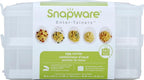 Snapware (2-Layer,24 Eggs Plastic Detachable Deviled Egg Carrier Storage Container With Lid and Handle,Freezer Dishwasher Microwave Safe,(Pack of 6)