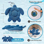 Hot Tub Scum Absorber, Scum Turtle Hot Tub Cleaner Hot Tub Accessories 2 Pack Hot Tub Sponge for Scum Reusable Spa & Pool Cleaner Hot Tub Oil Absorbing Scum Absorber Keeps Water Clean
