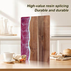 Ocean Charcuterie board: Resin Cutting Board, handmade board for Fruit Cheese and meat, Vegetable, Kitchen, Gift