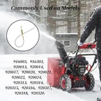 06900438 Auger Upper Traction Cable - Compatible with Ariens Compact 20, 24 & SNO-Tek 24916003, AMP 24916303 Snowblowers