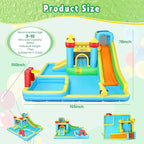 AKEYDIY Kids Bounce House for Kids 3-12, Inflatable Slide Park for Indoor Outdoor,13X12.5ft Giant Blow Up Bouncy House w/Deep Pool, Inflatable Water Park for Kid Family Party