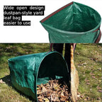 2 PACK Leaf Bag,Lawn Bags,Reuseable Yard Waste Bag, Heavy Duty Lawn and Leaf Bag With Gardening Gloves,40 Gallons Yard Bags for Leaves Lawn Grass Clippings Camping