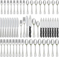 Astercook Silverware Set 48-Piece Flatware with Steak Knives Food-Grade Stainless Steel Cutlery for 8 Mirror Polished Utensils Set Include Spoons and Forks for Home Kitchen Restaurant