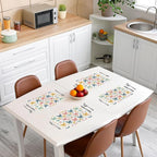 Feelyou Butterfly Table Mats Placemat Butterflies Print Placemats Set of 4 Placemats for Dining Table Indoor Outdoor Kitchen Kitchen Dining Table Butterfly Floral Decor Table Place Mats 12"x18"