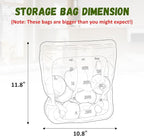Reusable Premium Silicone Food Storage Gallon Bag 135oz,XXL - 4 PCS Food Storage Bag,Freezer Container,Sous Vide,Kitchen Organization,And Meal Prep Bags Microwave,Dishwasher,Oven Safe, BPA Free