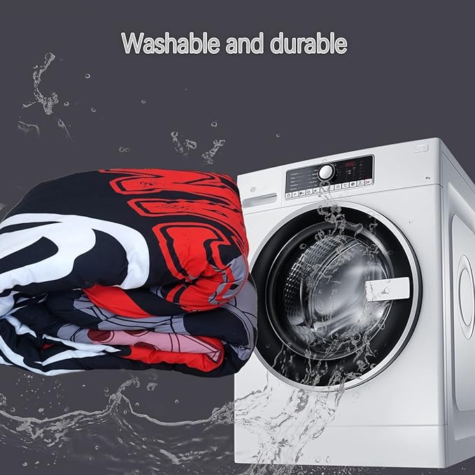 Sunnycitron Boys Gaming Comforter Set Twin Gaming Bedding for Boys Teens Gamer Comforter Gaming Bed Kids Bed Comforter Set Gamepad Game Bedding twin Comforter set (1 Comforter 2 Pillowcase)