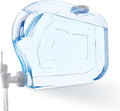 Arrow Ultra Drink Dispenser for Fridge, 1.25 Gallon - Plastic Beverage Dispenser with Spigot - Clear Space-Saving Design with Handle - Ideal for Water, Juice & Iced Tea - BPA Free - Made in USA