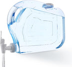 Arrow Ultra Drink Dispenser for Fridge, 1.25 Gallon - Plastic Beverage Dispenser with Spigot - Clear Space-Saving Design with Handle - Ideal for Water, Juice & Iced Tea - BPA Free - Made in USA