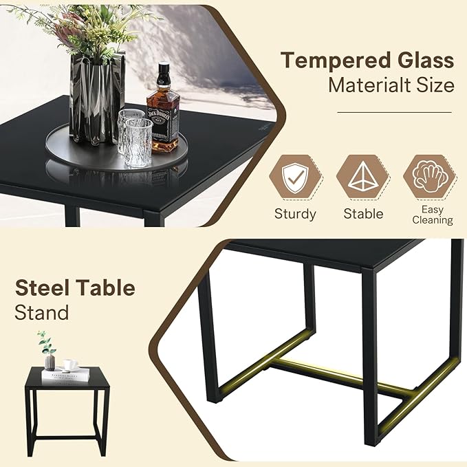 3 Pieces Patio Furniture Set, Outdoor Patio Set, Patio Bistro Set, All-Weather Wicker Conversation Set with Cushions Table for Porch Backyard (Brown-Brown)