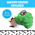 Foam Drink Kooler, Soft Sided Beer Cooler, Portable Party Beverage Holder for Soda Cans, Funny Can Cooler - The Green Beast Giant Fist