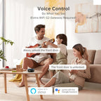 Smart Deadbolt, SMONET Fingerprint Electronic Deadbolt Door Lock with Keypad-Bluetooth Keyless Entry Front Door Digital Keypad App Control, Ekeys Sharing, App Monitoring Auto Lock for Homes and Hotel
