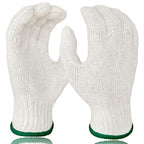 GSAFEME 12 Pairs Cotton Glove Liners for BBQ, Cooking, Grilling, Food Handling - Safety Work Gloves Hand Saver, X-Large
