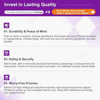 PURPLE LEAF 12' X 18' Patio Hardtop Gazebo Outdoor Pavilion Gazebo with Galvanized Steel Double Roof for Patio Lawn Garden Aluminum with Curtains Grey